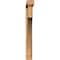 Ekena Millwork Westlake Block Smooth Bracket w/ Offset Brace, Western Red Cedar, 5 1/2"W x 42"D x 48"H BKT0604X42X48WTL05SWR - alternate 2